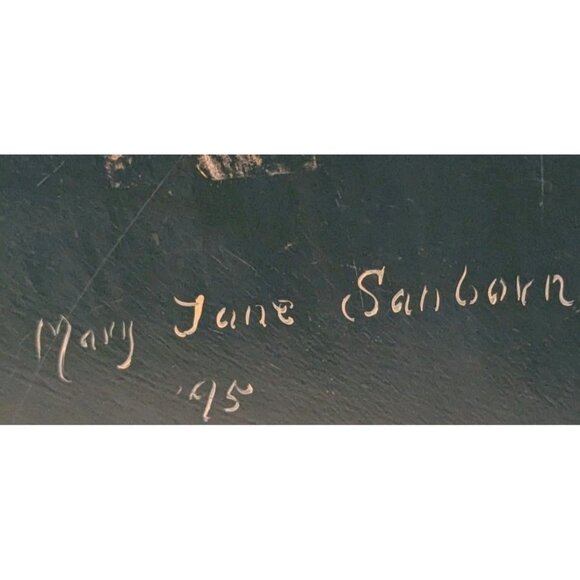 Norwegian Rosemaling Wooden Box Roses Round Lid Flowers Handpainted Signed Vtg - Picture 10 of 16